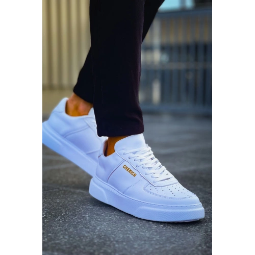 CH087 CBT Kenton Mens Shoes WHITE / WHITE