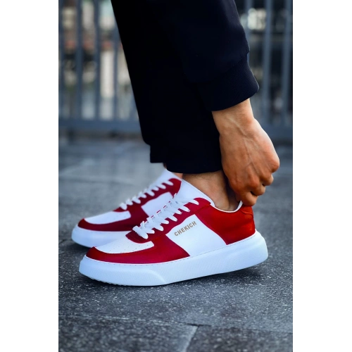 CH087 CBT Kenton Mens Shoes RED / WHITE