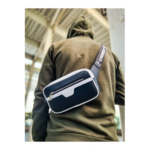 CH101 - Poani Tablet Erkek Çanta SIYAH/BEYAZ