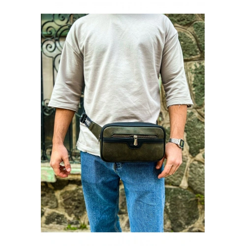 CH101 - Poani Tablet Erkek Çanta SIYAH / HAKI