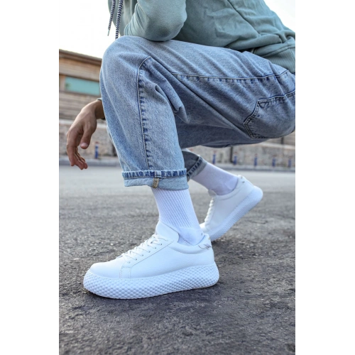 CH107 CBT Mens Sneaker WHITE / WHITE