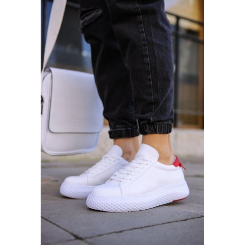 CH107 CBT Felibord Mens Shoes WHITE/RED