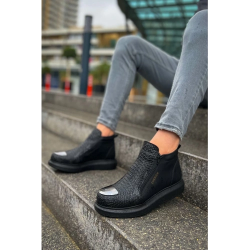 CH133 TST Coccodrillo Mens Boot BLACK