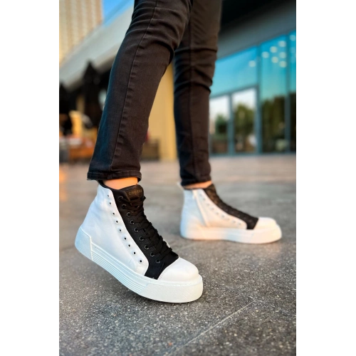 CH167 GBT Blazer Mens Boot WHITE/BLACK