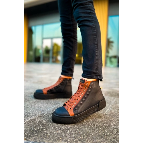 CH167 GST Blazer Mens Boot BLACK/TAN