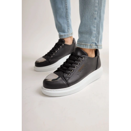 CH175 - CBT Mirror Mens Shoes BLACK