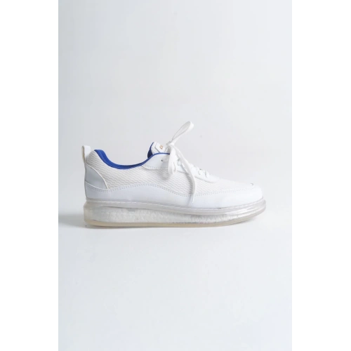 CH181 - RRT İpekyol  Erkek Ayakkabı BEYAZ / SAX MAVI