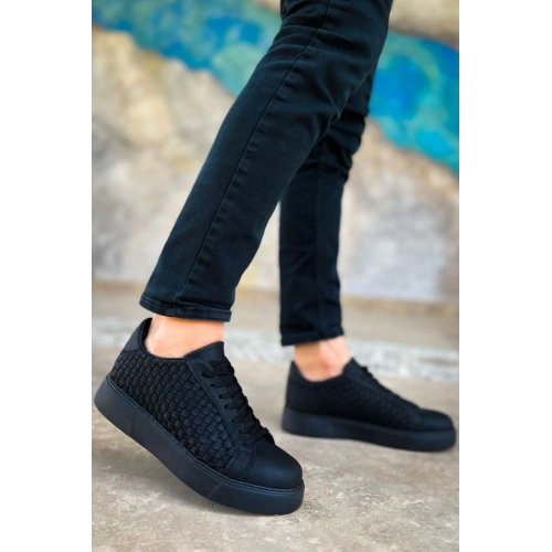 CH203 - OST Maglieria Erkek Ayakkabı SIYAH