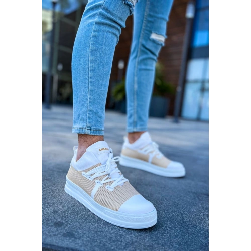 CH219 - CBT Laser Erkek Ayakkabı BEYAZ