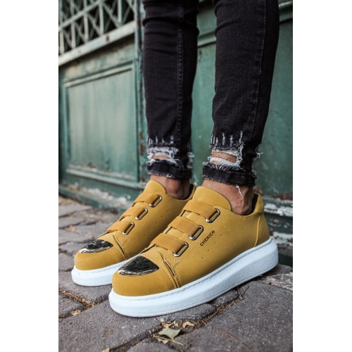 CH251 SBT Mirror Suede Mens Shoes CAMEL