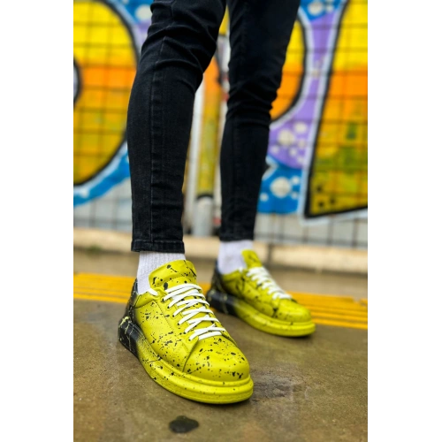 CH254 CBT Paint Mens Shoes 546 GREEN BLACK SPLUSH