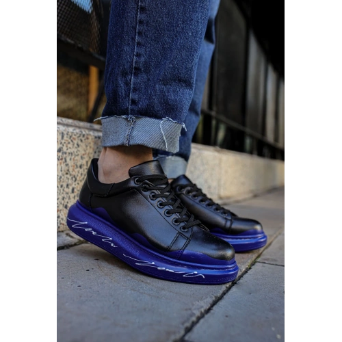 CH254 - CST Pittura Erkek Ayakkabı 483 MAVI / BEYAZ TABAN