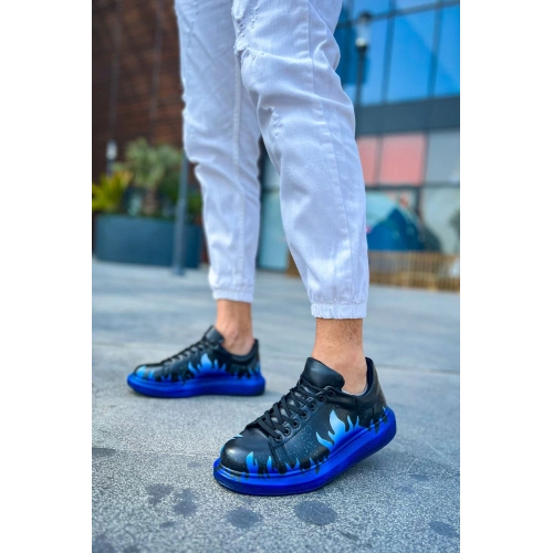 CH254 - CST Pittura Erkek Ayakkabı 534 MAVI ALEV