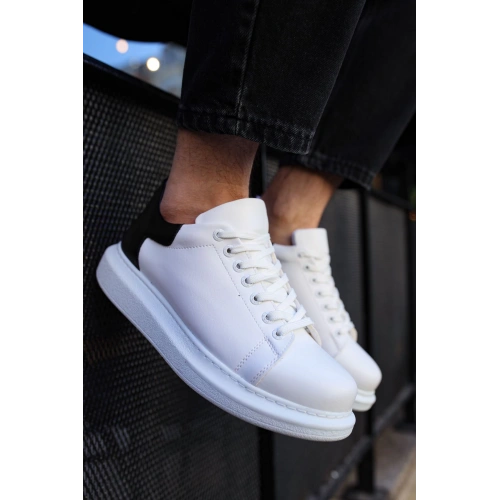 CH256 CBT Estrella Mens Shoes WHITE/BLACK