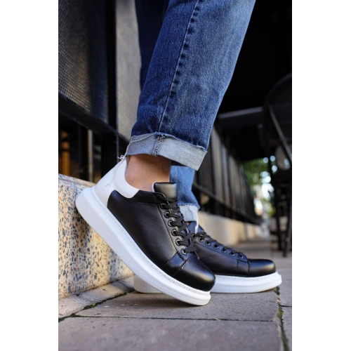 CH256 CBT Estrella Mens Shoes BLACK/WHITE