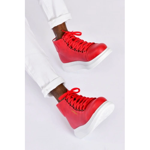 CH258 CBT Rome Mens Boots RED