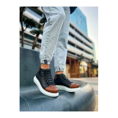 CH258 GBT Roma Colourful Mens Boot BLACK/TAN