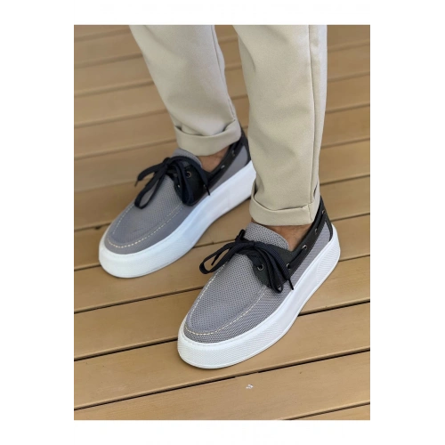 CH2602 - Triko Erkek Ayakkabı ANTRASIT