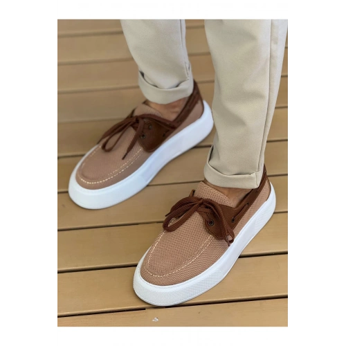 CH2602 - Triko Erkek Ayakkabı TABA