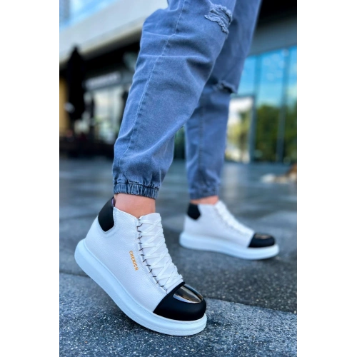 CH267 GBT Rome Mirror Mens Boot WHITE/BLACK