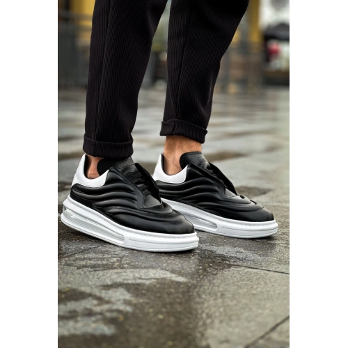 CH299 - GBT Sollıevo Erkek Ayakkabı SIYAH/BEYAZ