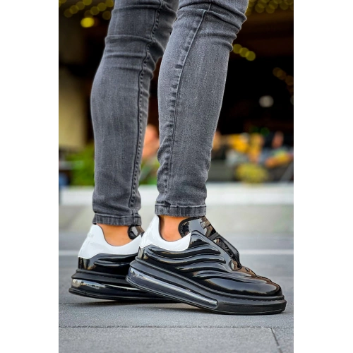 CH299 - GRT Sollıevo Erkek Ayakkabı SIYAH/BEYAZ