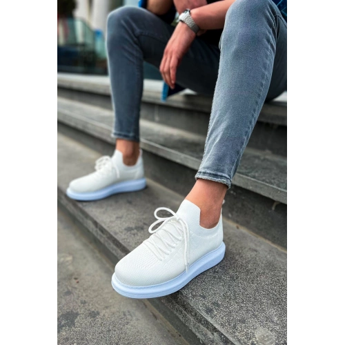 CH307 - RT Tricot Erkek Ayakkabı BEYAZ