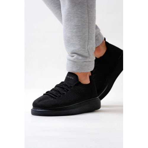 CH307 - RT Tricot Erkek Ayakkabı SIYAH