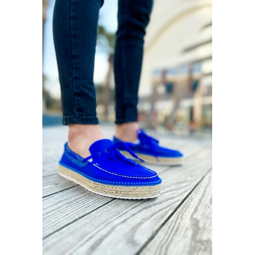CH311 Espadrilles Mens Shoes BLUE