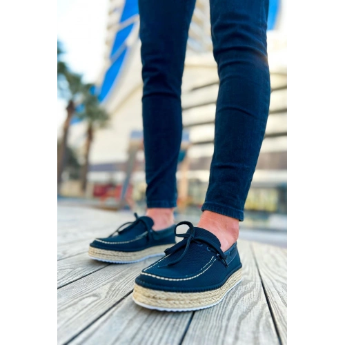 CH311 Espadrille Mens Shoes BLACK