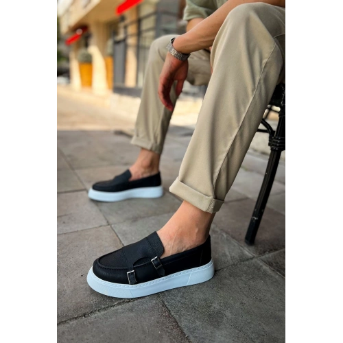 CH417 CBT Mancini Mens Shoes BLACK