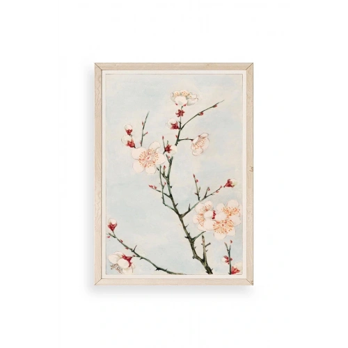 Cherry Blossom Ahşap Çerçeveli Tablo 17 x 23