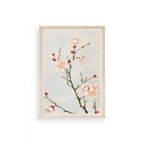 Cherry Blossom Ahşap Çerçeveli Tablo 30 x 42