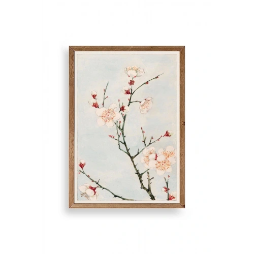 Cherry Blossom Ahşap Çerçeveli Tablo 50 x 70