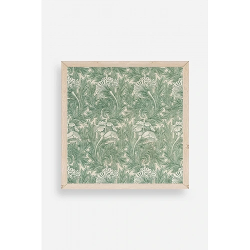 Çiçek Ahşap Çerçeveli Tablo 23 x 23