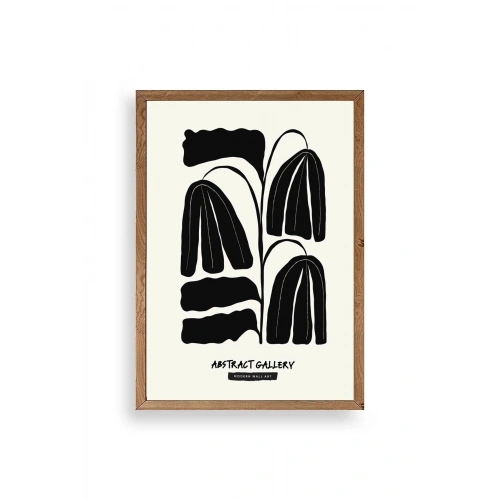 Çiçek Ahşap Çerçeveli Tablo 23 x 30