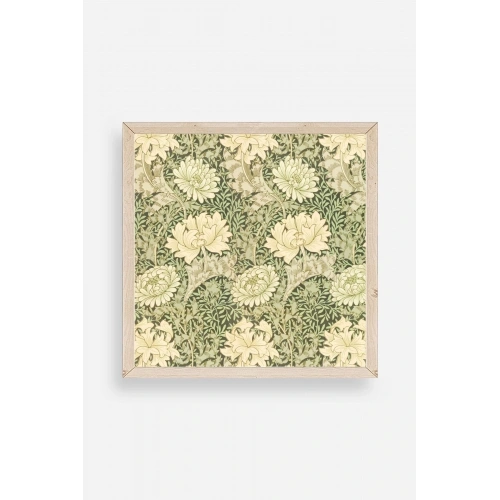 Çiçek Ahşap Çerçeveli Tablo 42 x 42