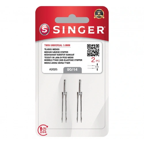 Çift İğne 3Mm. (2Li Blister/14 No.)