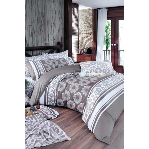 Çift Kişilik Ranforce Nevresim Takımı %100 Pamuklu Harmoni