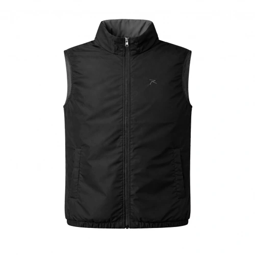 Çift Taraflı Yelek FLUX  SİYAH