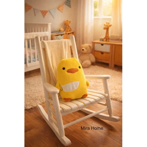 Civciv Figürlü Dekoratif Çocuk Odası Yastığı  25x30 cm