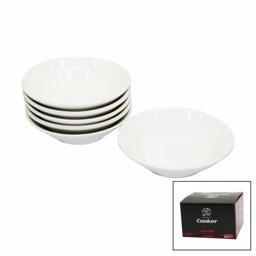 CKR-4144 6 PARÇA  PORSELEN ÇAY TABAK (5365)