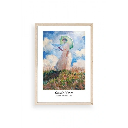 Claude Monet Ahşap Çerçeveli Tablo 23 x 30