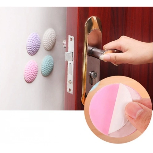 Çok Amaçlı Silikon Kapı Duvar Koruyucu Tampon - 4lü Paket
