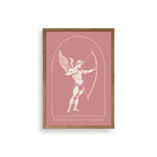 Cupid Ahşap Çerçeveli Tablo 23 x 30