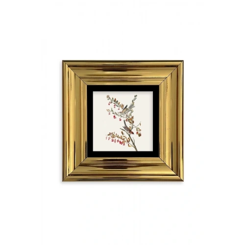 Dal Çerçeveli Taş Tablo 20 cm