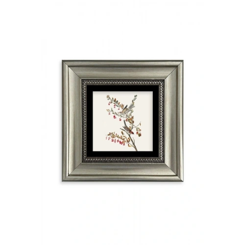 Dal Çerçeveli Taş Tablo 20 cm