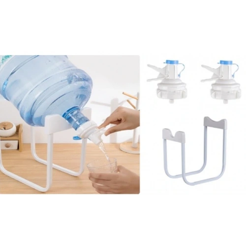 Damacana Musluk Başlığı ve Metal Ayak Stand Seti (5365)