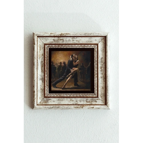 Dans Çerçeveli Taş Tablo , Çerçeveli Taş Duvar Dekoru-enkcrcvtbl-00113 20 cm