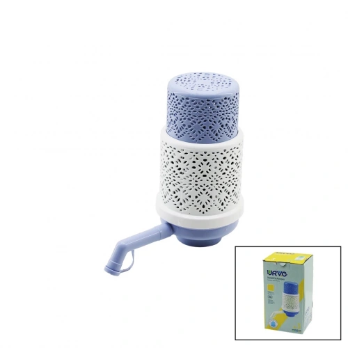 DANTELLİ MODEL   MANUEL  DAMACANA SU POMPASI  KUTULU AMBALAJ   DAMLAMA ÖNLEYİCİ KAPAK (5365)